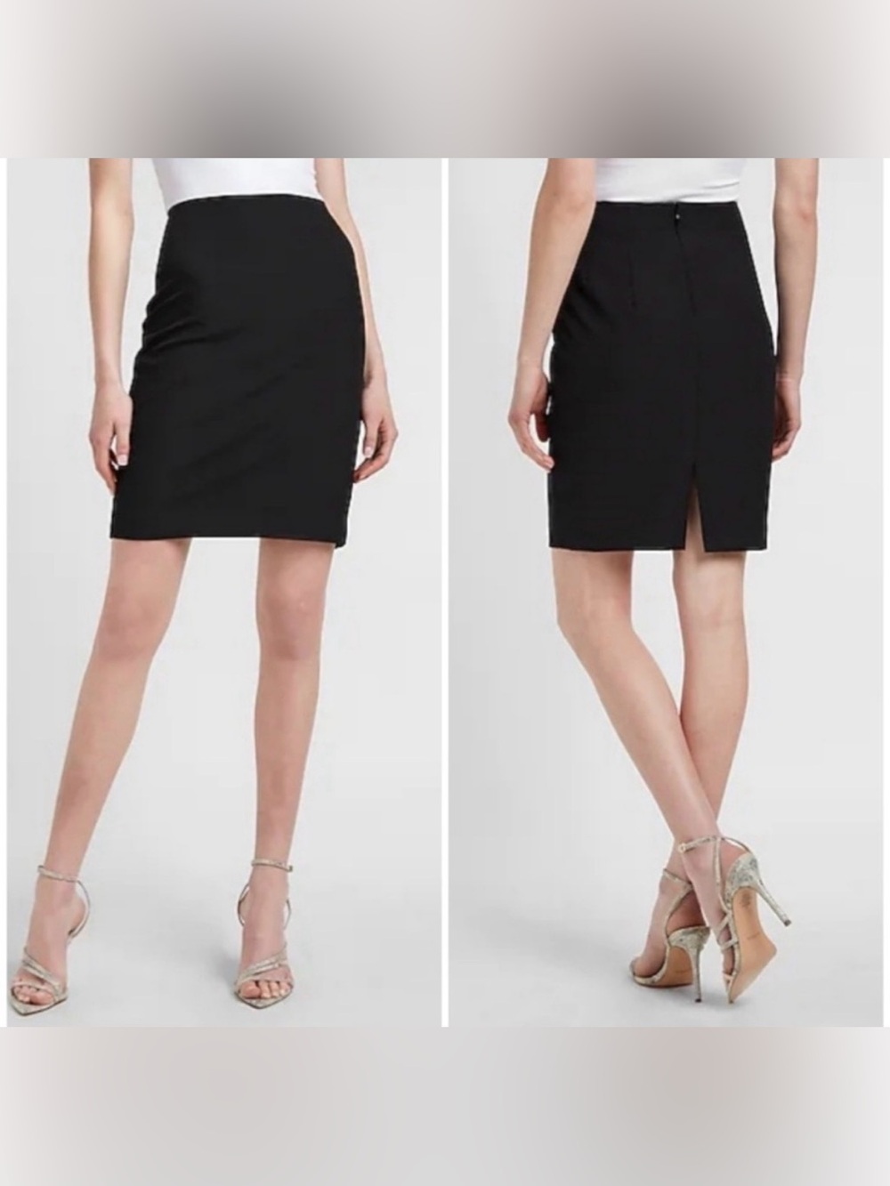 Express Black Pencil Skirt 4